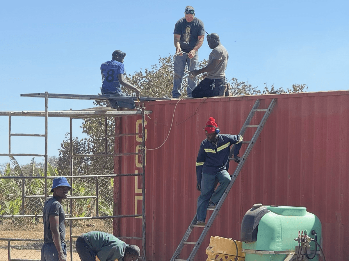 Zambia, Africa Ministry Construction